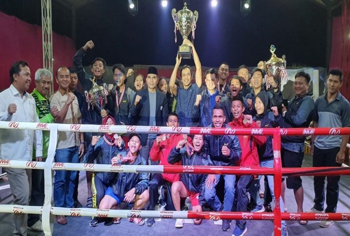 Kejurnas Muaythai 2019, Banten Borong Medali