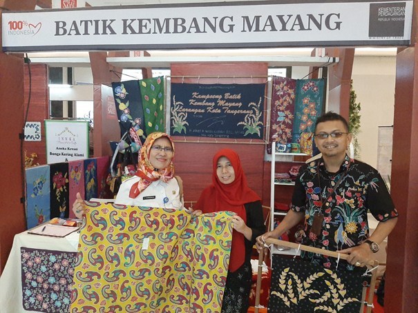 Batik Kembang Mayang Tampil di Indonesia Great Sale