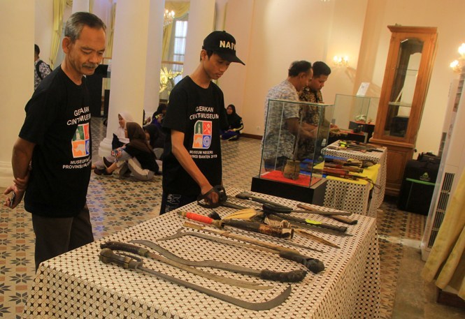 Pameran Cinta Museum, Golok Ratusan Tahun Peninggalan Majapahit Dipamerkan