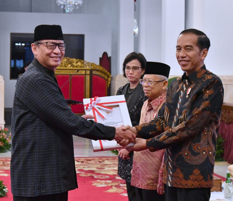 Gubernur Terima DIPA dan TKDD Tahun 2020 Di Istana Negara