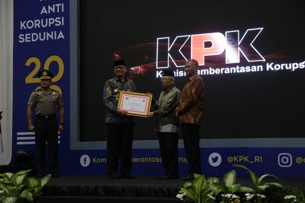 Pemprov Banten Raih Penghargaan Capaian Implementasi Pencegahan Korupsi