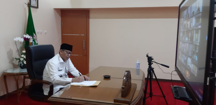 Tindaklanjuti Arahan Presiden dalam Video Conference, Gubernur Gelar Ratas Bahas 5 Poin Penting