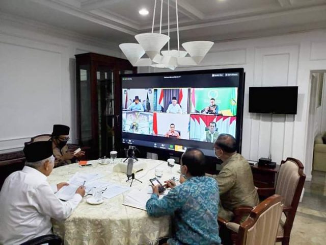 Penanganan Covid-19, Wapres Sepakat Provinsi Banten Terapkan PSBB