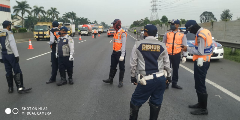 Dilarang Mudik, 15 Lokasi Jadi Titik Pembatasan Transportasi di Banten