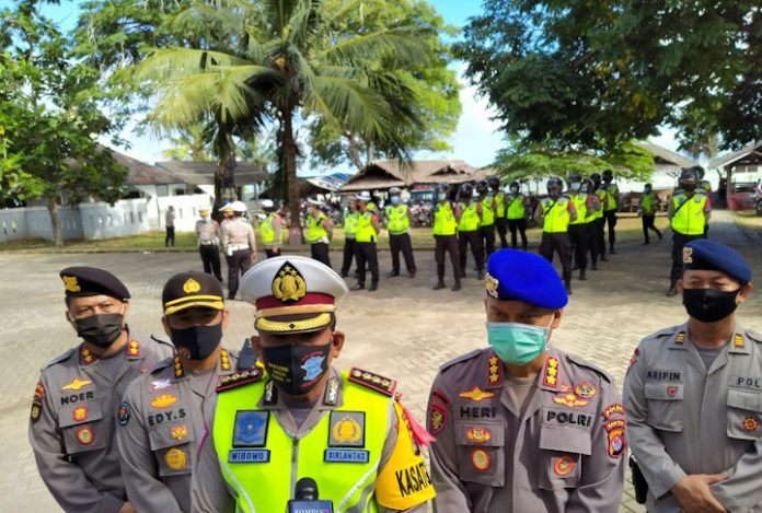 Ditutup Sementara, Polda Banten Turunkan 146 Personel Jaga Wisata Pantai