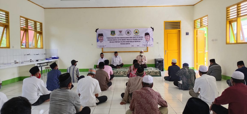 Kembali Salurkan Insentif Marbot Masjid UPZ Baznas Prov Banten Sosialisasikan Protokol Kesehatan