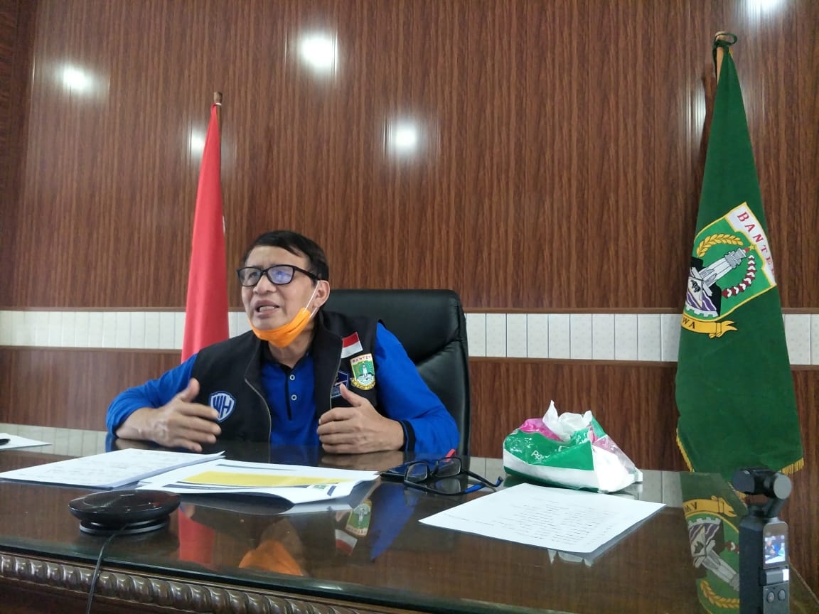 Perpanjang PSBB, Gubernur Wahidin Targetkan Provinsi Banten Zona Hijau