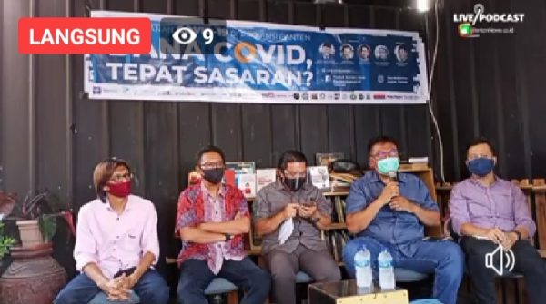 Diapit Dua Zona Merah, Pemprov Banten Fokus Tiga Sasaran Penanganan Covid-19