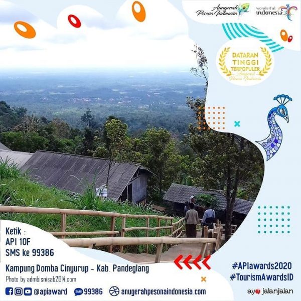 Wisata Cinyurup Kampung Domba Pandeglang Masuk Ajang Anugerah Pesona Indonesia 2020