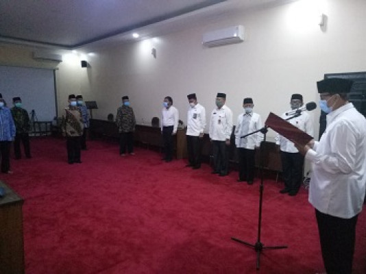 Dilantik, Pengurus Baznas Provinsi Banten 2020 - 2025