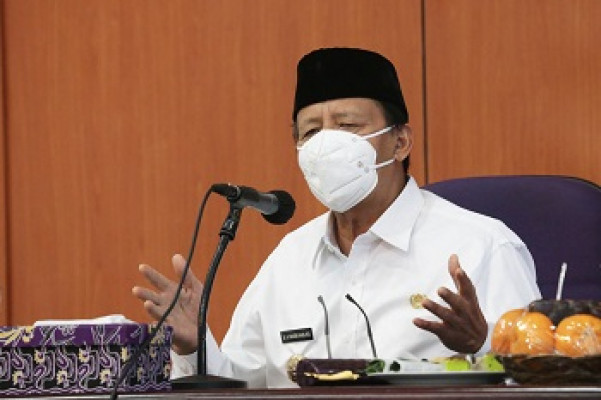 Disiplin Protokol Kesehatan Gubernur Banten : Kesadaran Masyarakat Dipertegas Melibatkan TNI/Polri