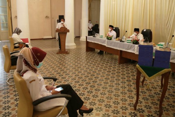 Penyerahan DPA Pemprov Banten Tahun Anggaran 2021