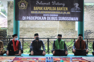 Ke Kapolda, Wagub Andika Pastikan Jawara Dukung "Pendekar Banten"