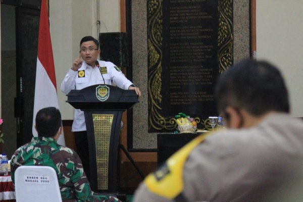 Banten Keluar Zona Merah, Wagub Andika Apresiasi TNI/Polri, Pemda dan Warga