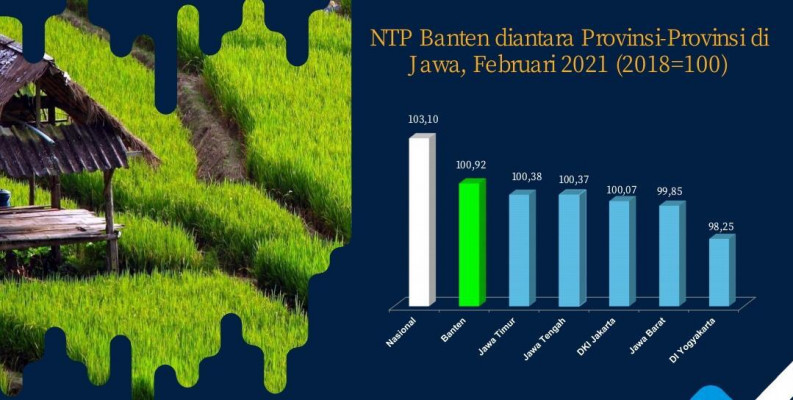 NTP Banten Tertinggi se-Pulau Jawa