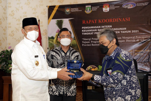 Gubernur Banten : Sistem Pengawasan Penting Untuk Wujudkan Good Governance