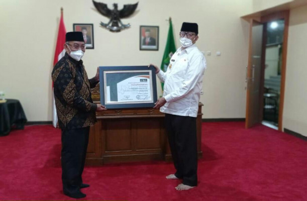 Gubernur WH Optmistis PT Jamkrida Banten Mampu Terus Berkembang