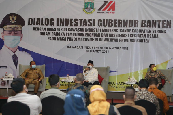 Di Tengah Pandemi, Investasi Banten pada Tri Wulan 1 Capai 14,78 Trilyun