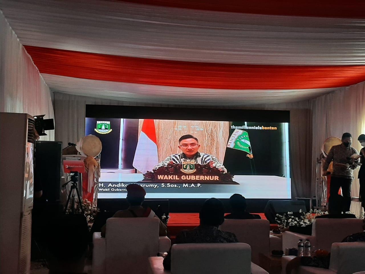 Launching TRUST, Wagub Andika Minta Bank Banten Bisa Dirasakan Kehadirannya di Masyarakat