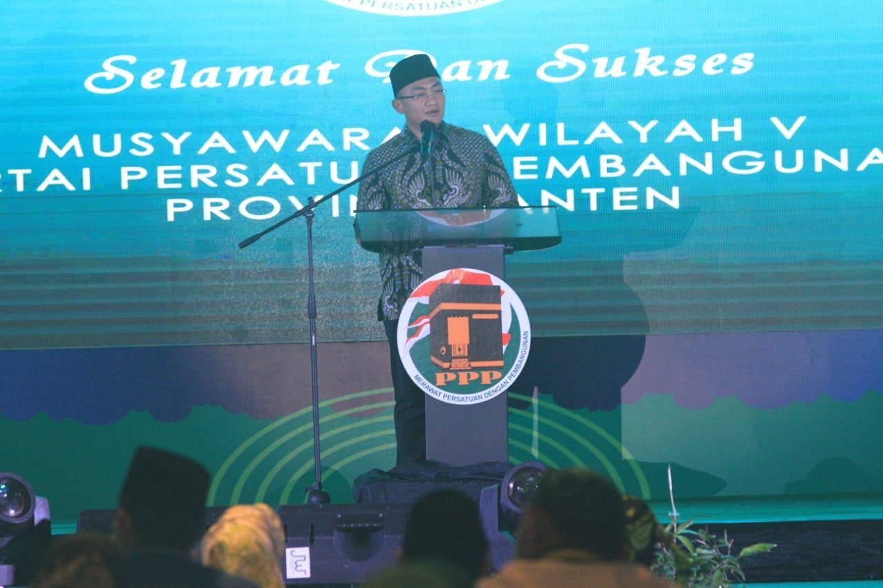 Wagub Andika Minta PPP Banten Dukung Pemprov Layani & Sejahterakan Masyarakat