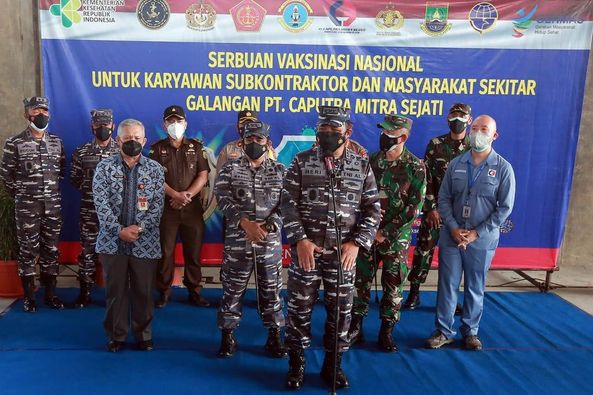Pemprov Banten Sambut Baik Pelaksanaan Vaksinasi Oleh TNI Angkatan Laut