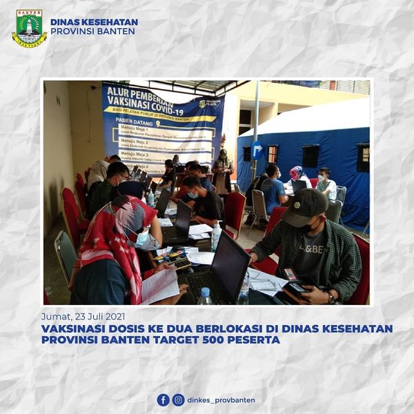 Gubernur Banten : Percepatan Vaksinasi Dan Efektivitas PPKM Perlu Ditingkatkan