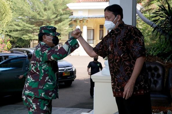 Gubernur Banten Terima Kunjungan Pangdam III/Siliwangi