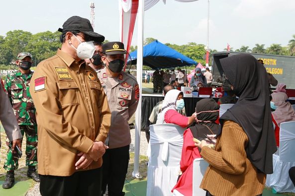 Gubernur WH Penanganan Covid-19 Provinsi Banten Berhasil