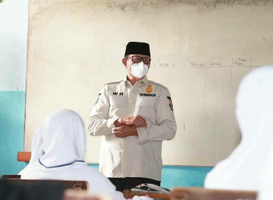 Momen HGN, Guru Honor Banten Ucapkan Terima Kasih Ke Wahidin Halim : Gaji Kami Besar