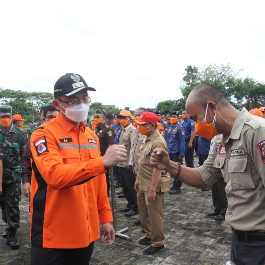 "Optimalkan Mitigasi" Wagub di Apel Siaga Bencana