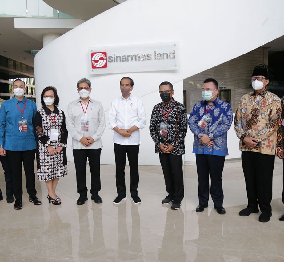 Gubernur Banten Wahidin Halim (WH) sambut Presiden Joko Widodo Meninjau Smart City dan Green Building