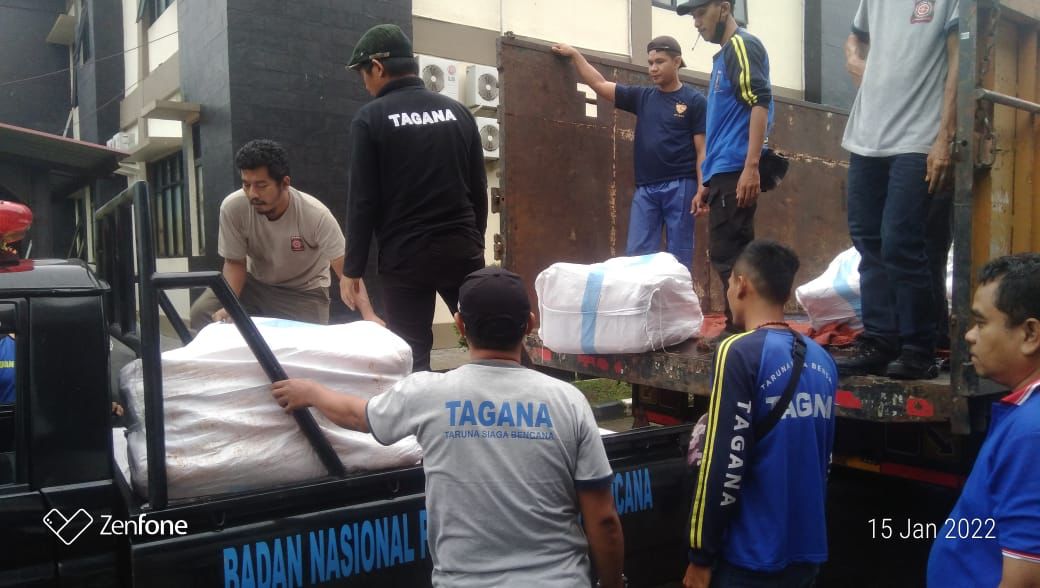 Pemprov Banten Salurkan Bantuan Logistik Awal Untuk Warga Terdampak