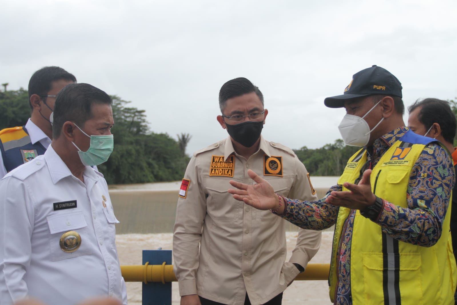 Tinjau Sindangheula & Cibanten, Wagub Minta Penyempitan Sungai Jadi Concern Bersama