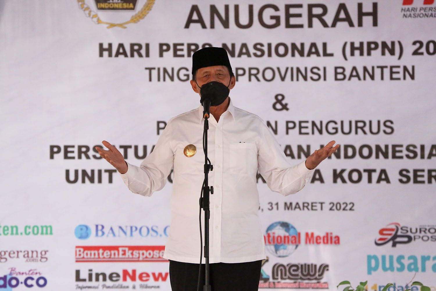 Gubernur WH : PWI Dapat Terus Menyampaikan Informasi Kepada Publik Secara Terbuka