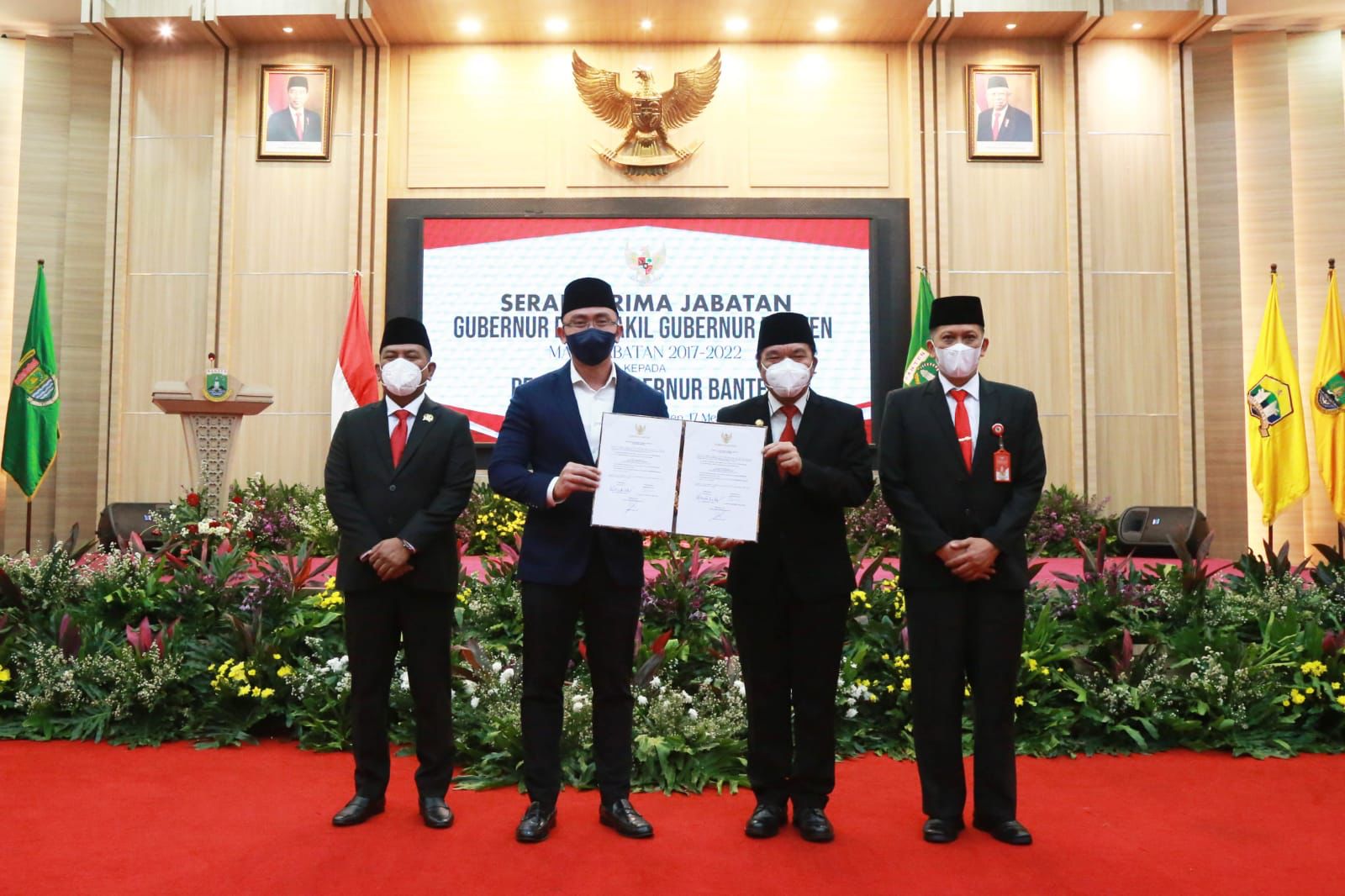 Usai Sertijab, Pj Gubernur Al Muktabar Minta Dukungan dan Doa Segenap Pihak Dalam Membangun Provinsi Banten