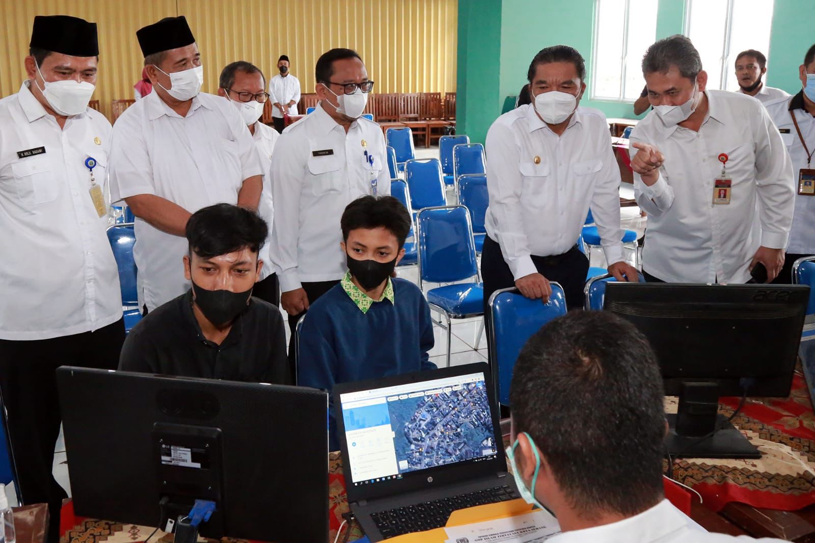 Sidak PPDB, Pj Gubernur Al Muktabar: Alhamdulillah Lancar