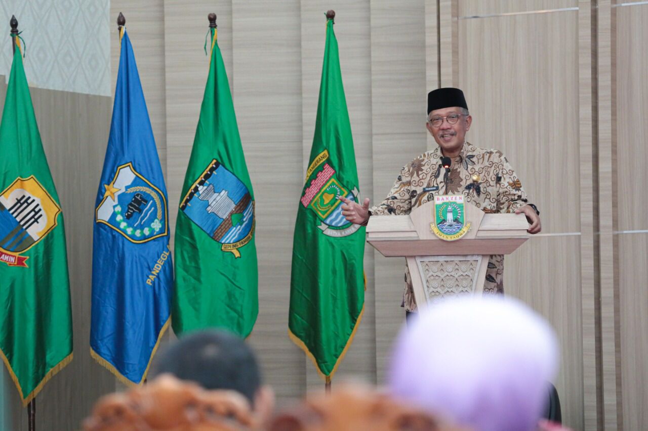 Kukuhkan Forsakada Banten, Pj Sekda Provinsi Banten M Tranggono Harapkan Staf Ahli Tingkatkan Peran Aktif dan Profesionalisme