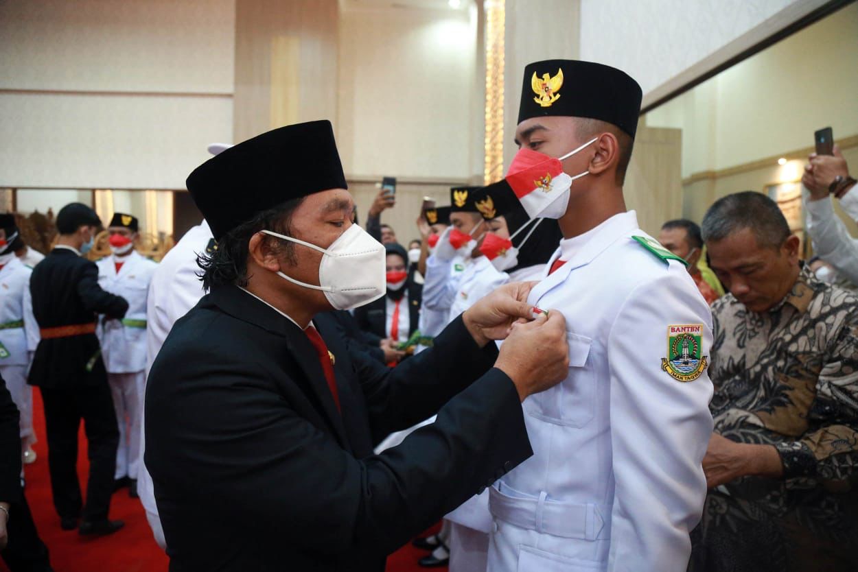 Pj Gubernur Banten Al Muktabar : Anggota Paskibraka Harus Menjadi Teladan Kebaikan