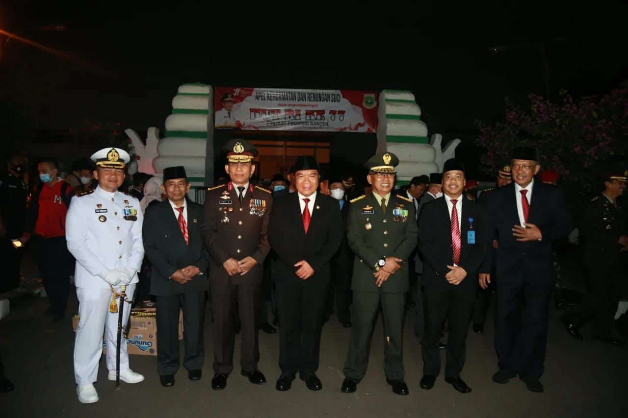 Hadiri Apel Kehormatan dan Renungan Suci di TMP Ciceri, Al Muktabar : Jadikan Sebagai Pedoman Untuk Melanjutkan Dedikasi Para Pahlawan