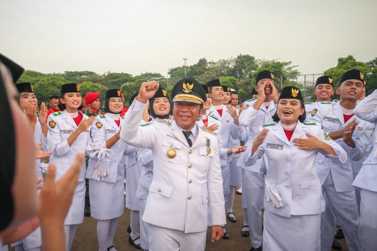 Pj Gubernur Banten Al Muktabar Apresiasi Keterlibatan Generasi Muda Dalam Peringatan HUT Kemerdekaan RI Ke-77