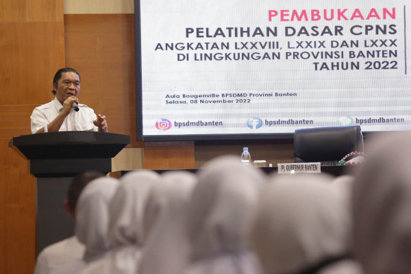 Pj Gubernur Banten Al Muktabar Tekankan Pentingnya Integritas Bagi Seorang ASN