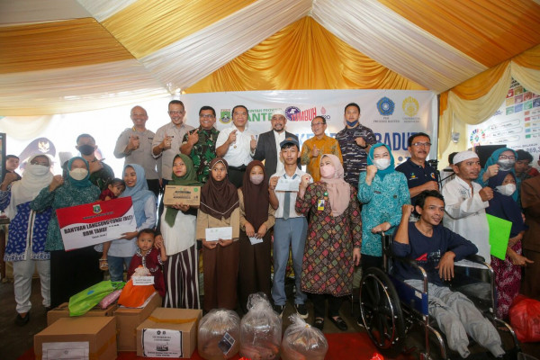 Pj Gubernur Al Muktabar Imbau Masyarakat Banten Vaksinasi Tahap Ketiga atau Booster