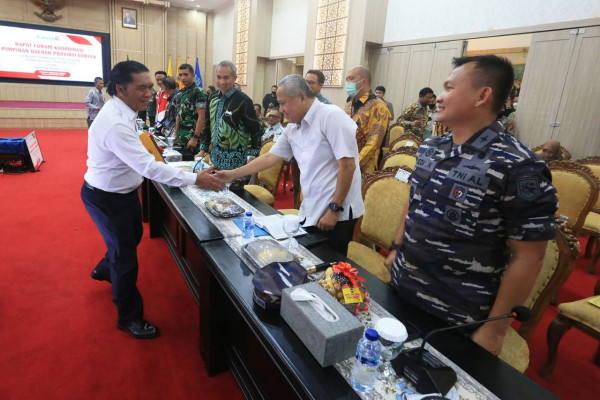 Jelang Libur Nataru, Pj Gubernur Al Muktabar Koordinasikan Kesiapan Pelayanan Optimal Provinsi Banten