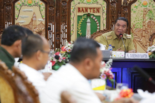 Pj Gubernur Al Muktabar: Pendekatan Tematik Menjadi Kiat Pemprov Banten Kendalikan Inflasi