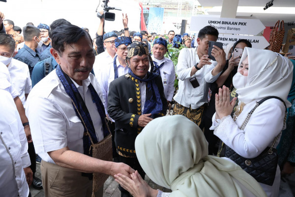 Lancar, Peluncuran Gernas Bangga Buatan Indonesia dan Bangga Berwisata di Indonesia Tahun 2023 Provinsi Banten