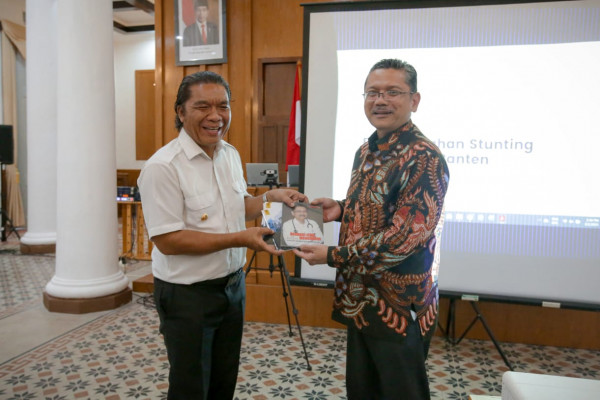 Pemprov Banten Jalin Kerjasama Dengan Universitas Indonesia Tangani Stunting dan Peningkatan SDM Kesehatan