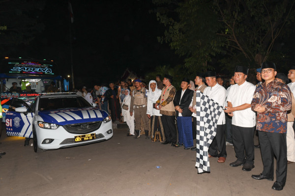 Lepas Kloter 2 Provinsi Banten, Al Muktabar: Semoga Menjadi Haji Mabrur