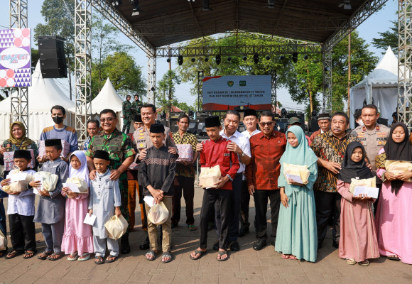 Pj Gubernur Banten Al Muktabar: Selamat HUT Ke-77 Kodam III/Siliwangi dan HUT Ke-57 Korem 064/MY