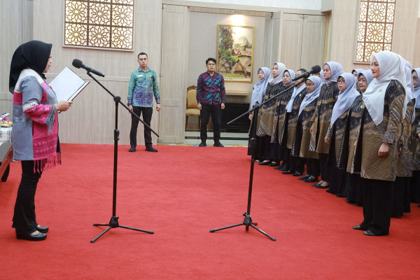 Plh Sekda Provinsi Banten Virgojanti Ajak BKOW Bersinergi Tangani Stunting