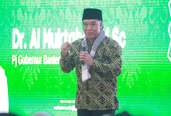 Hadiri MoU PBMA dengan Lembaga Training ESQ, Ini Pesan Pj Gubernur Banten Al Muktabar